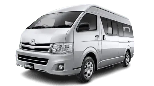 Toyota Hiace 14 Seat Kawanjelajahtor-Sewa Mobil Gresik